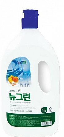Гель для мытья посуды Welgreen Нью Грин, 1 кг