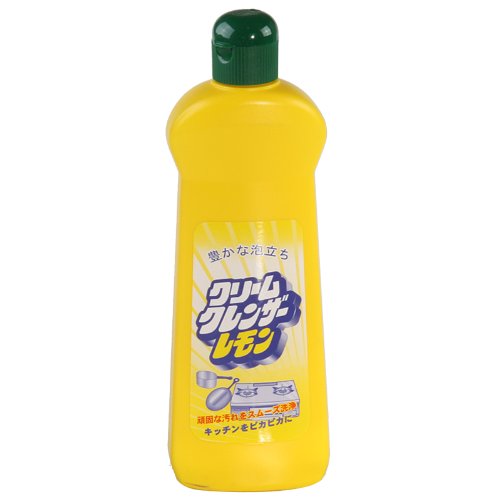 Чистящее средство NIHON Cream Cleanser с полирующими частицами и свежим ароматом лимона 400 гр