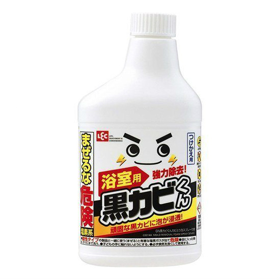 Отбеливающий спрей LEC для удаления плесени в ванной комнате (запаска), 400 мл