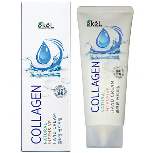 Увлажняющий и восстанавливающий крем для рук EKEL с коллагеном, для всех типов кожи 100 мл