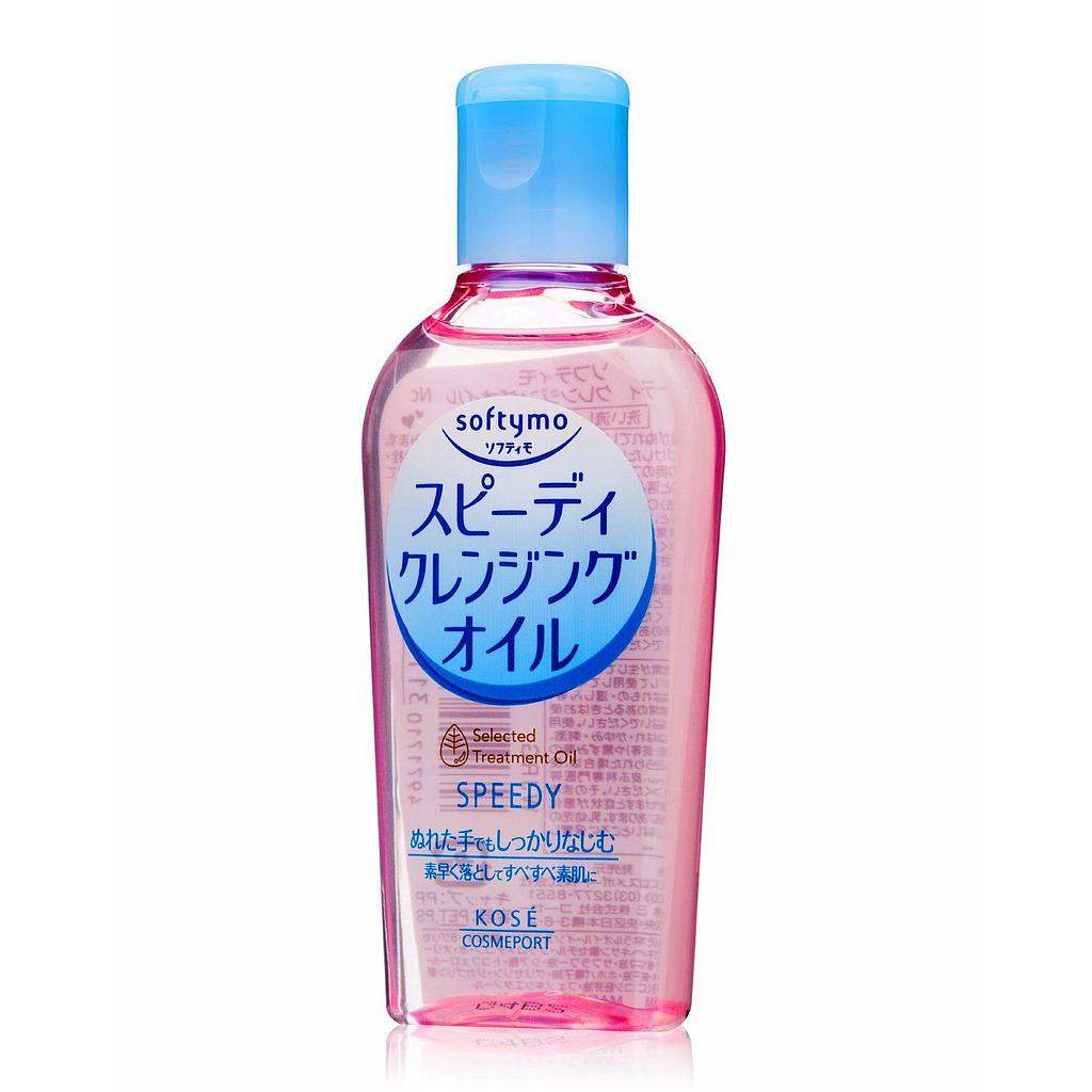Очищающее гидрофильное масло Kose Cosmeport SOFTYMO SPEEDY для снятия макияжа влажными руками, 60 мл