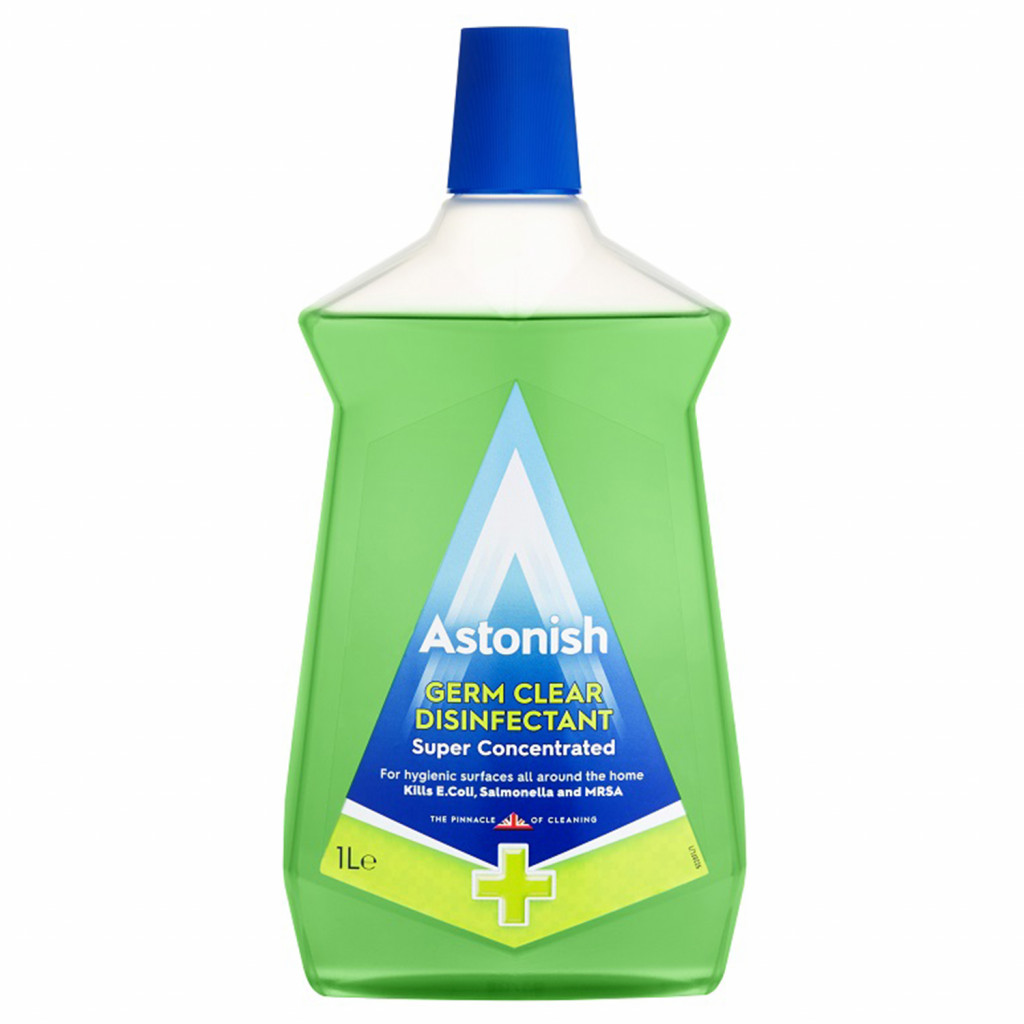 Суперконцентрированный дезинфицирующий очиститель без хлора Astonish 1 л