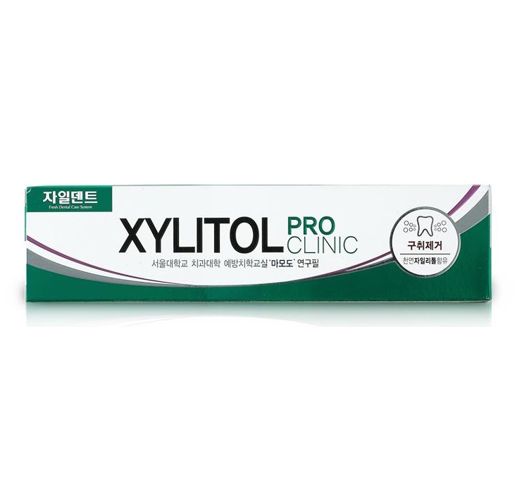 Укрепляющая эмаль лечебно-профилактическая зубная паста MUKUNGHWA c экстрактами трав Xylitol Pro Clinic 130 гр.