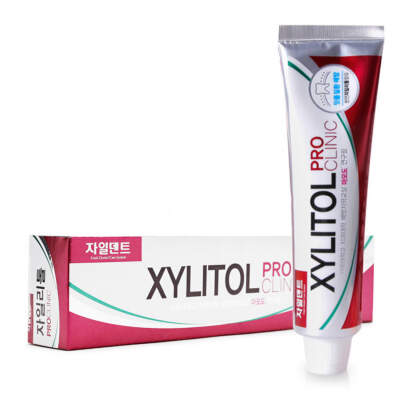 Оздоравливающая десны лечебно-профилактическая зубная паста Mukunghwa c экстрактом трав Xylitol Pro Clinic 130 гр.