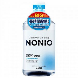 Профилактический зубной ополаскиватель LION Nonio (аромат трав и мяты), 1 л