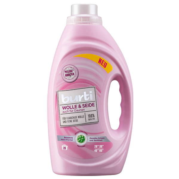 Гель для стирки BURTI Wolle&amp;Seide для изделий из шерсти и шелка 1,45 л