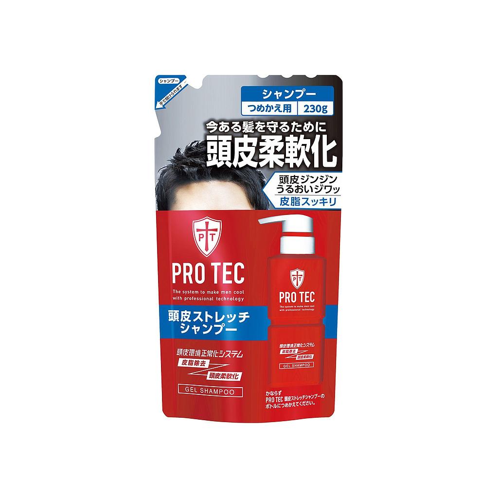 Мужской увлажняющий шампунь-гель LION Pro Tec с легким охлаждающим эффектом, запасной блок, 230 гр