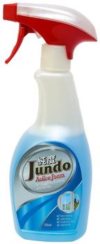 Концентрированное средство для мытья стекол, пластика и зеркал Jundo «Active foam» с ароматом экзотических фруктов, 500 мл