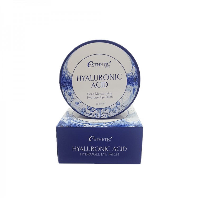 Патчи для век Esthetic House Hyaluronic Acid Hydrogel Eye Patch, 60 шт.