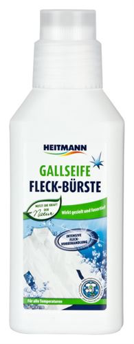 Жидкое желчное мыло HEITMANN для выведения пятен перед стиркой со встроенной щеткой 250 мл.