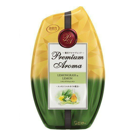 Жидкий освежитель воздуха для комнаты ST SHOSHU-RIKI (освежающий лемонграсс и сочный лимон), 400 мл