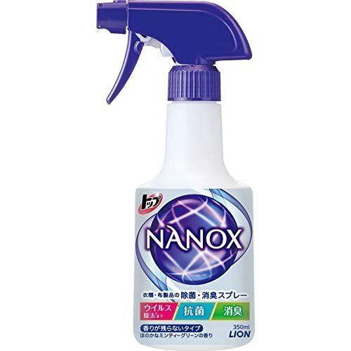 Спрей с антибактериальным и дезодорирующим эффектом  для одежды и текстиля Super NANOX, 350 мл