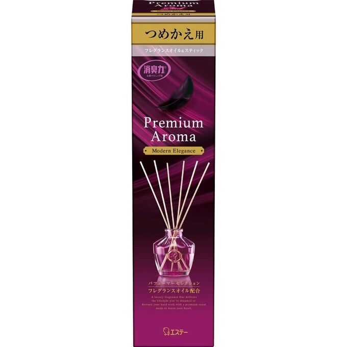 Освежитель воздуха ST SHOSHU-RIKI Stick Premium Aroma (сменная упаковка - наполнитель+ палочки) 50 мл