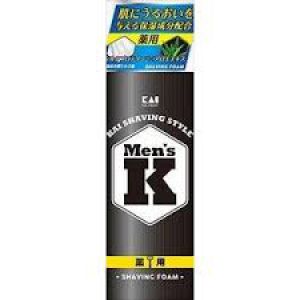 Пена для бритья KAI Men’s K Shaving Style (от порезов с протеинами шёлка и алоэ), 220 гр