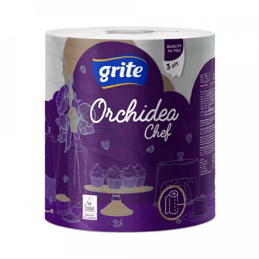 Полотенца GRITE Orchidea Chef 1 рул.