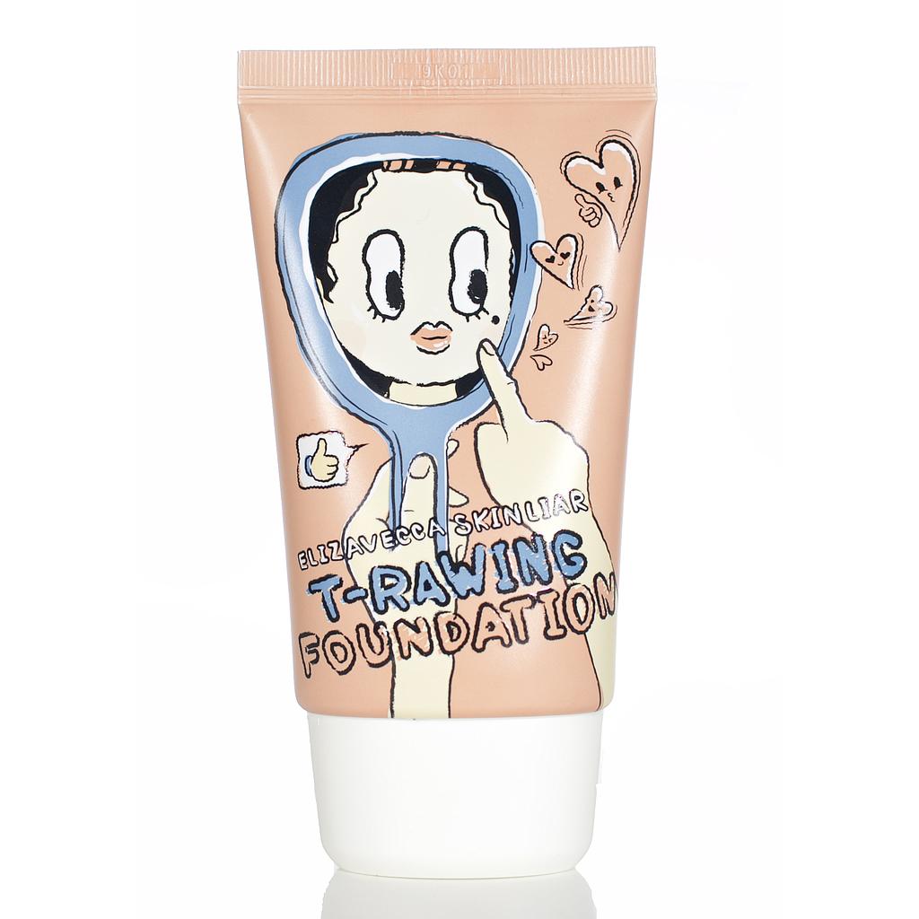 Тональный крем Elizavecca Skin Liar T-Rawing Foundation No.11, 50 мл