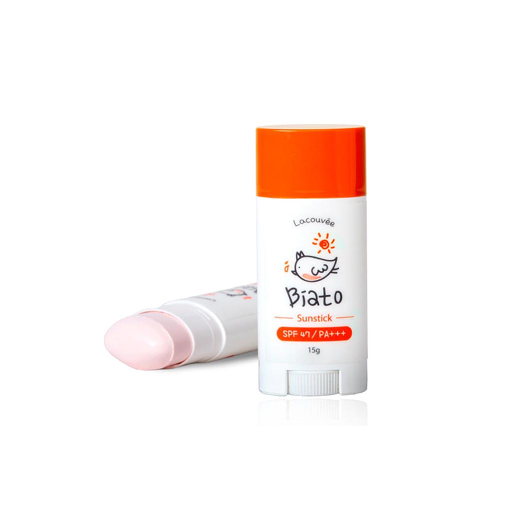 Детское солнцезащитное средство Lacouvee в стике, SPF 47/PA+++, 15 гр