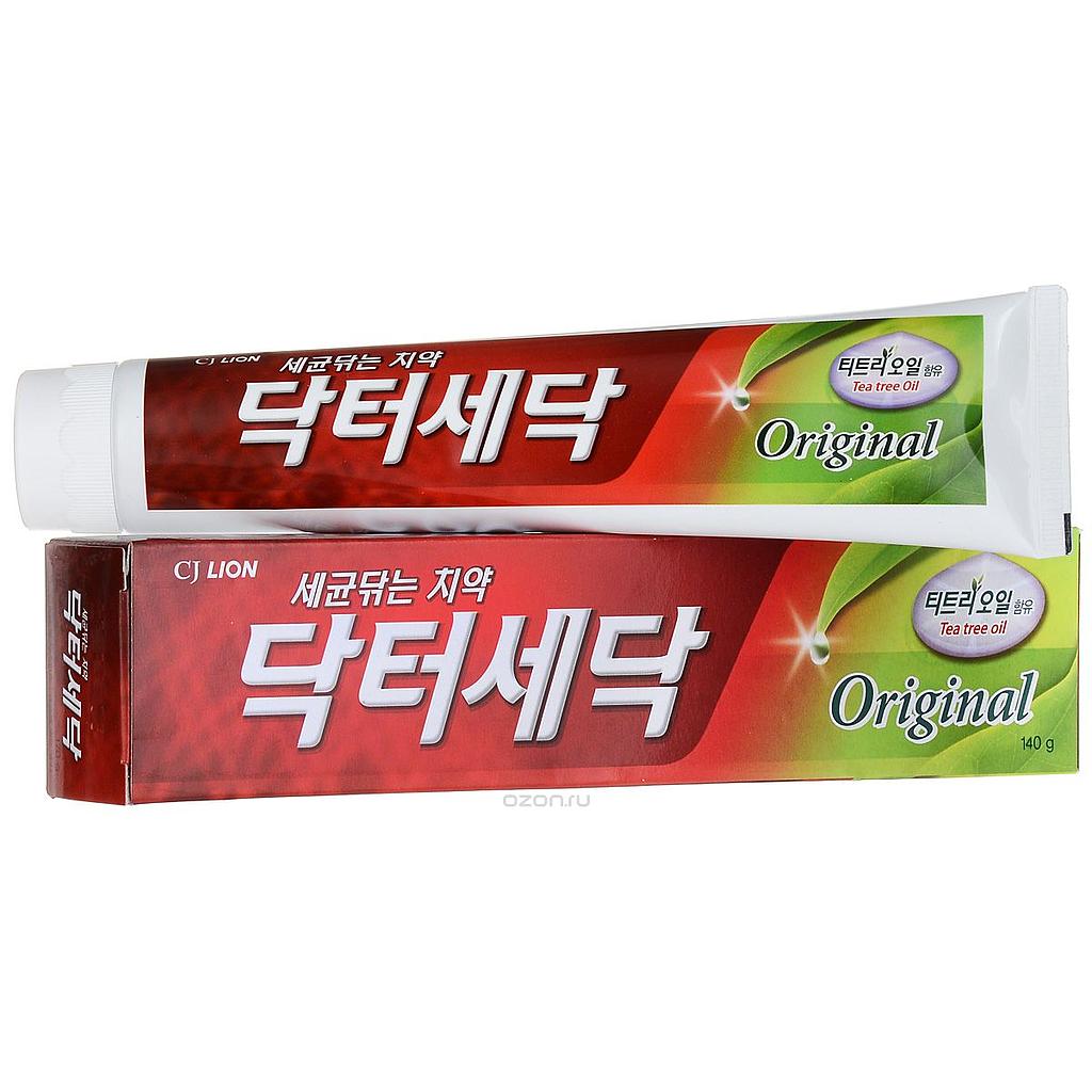 Зубная паста LION Dr. Sedoc с экстрактом масла чайного дерева, 140 гр