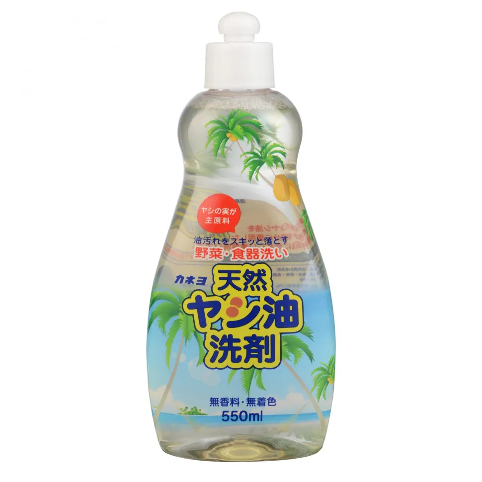 Жидкость для мытья посуды Kaneyo с кокосовым маслом, 550 мл
