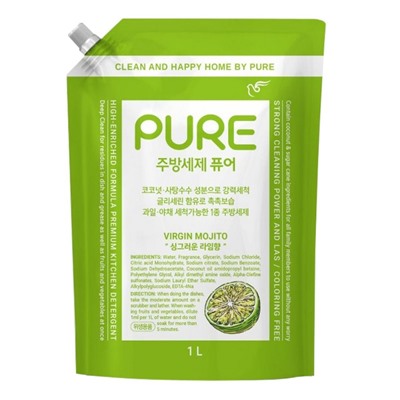 Средство для мытья посуды PIGEON Мохито (концентрированное), запасной блок, 1 л