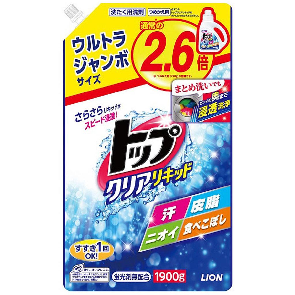 Жидкое средство для стирки LION ТОР - сила ферментов (м/у с закручивающейся крышкой), 1900 г