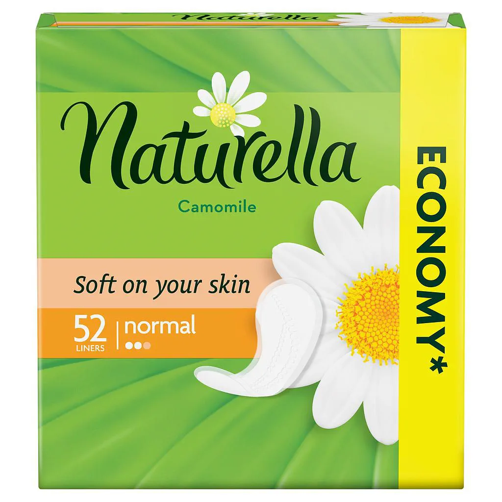 Гигиенические прокладки NATURELLA на каждый день Ромашка 52 шт.