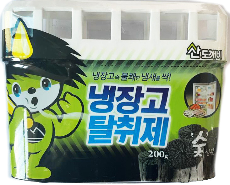 Ароматизатор-освежитель для холодильника Sandokkaebi ODOR FRI (древесный уголь), 200 гр (для холодильников небольшого объёма)