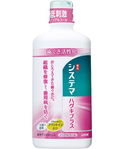 Зубной эликсир LION для профилактики заболеваний десен &quot;Dentor Systema&quot;, 450 мл
