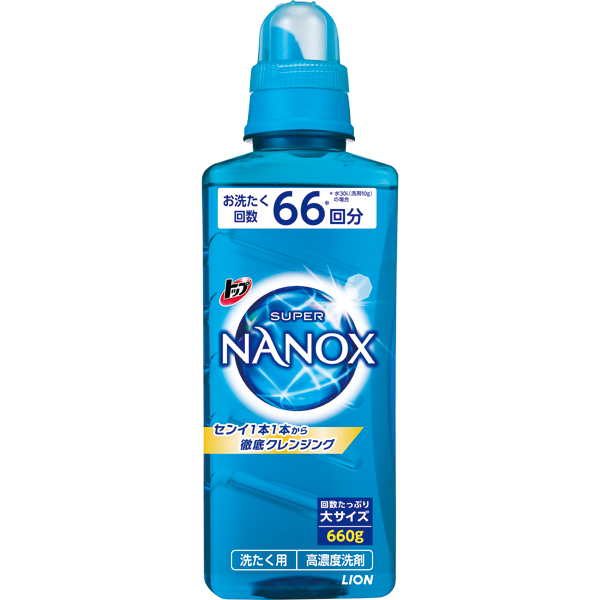 Гель для стирки LION TOP Super NANOX (концентрат), 660 гр
