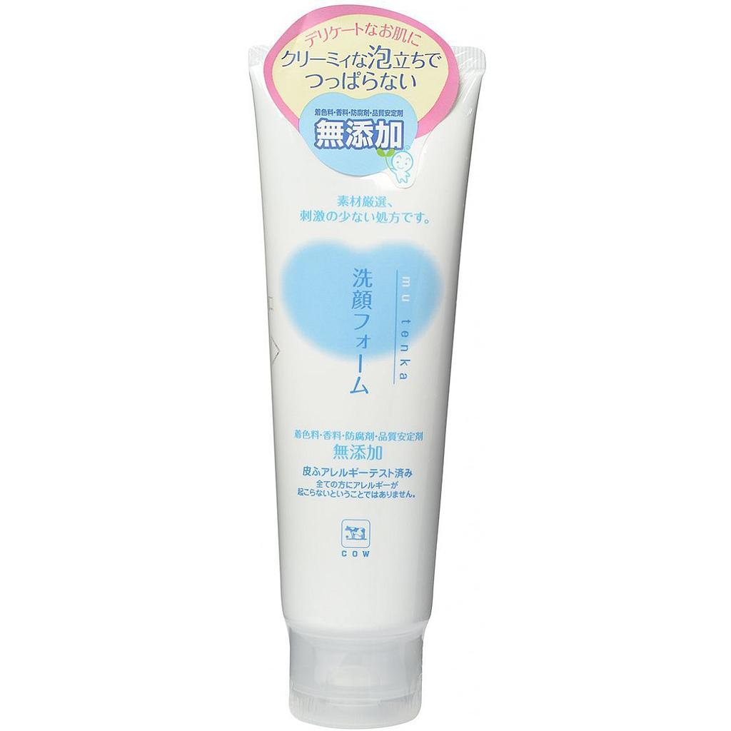 Натуральная бездобавочная крем-пенка COW для умывания (туба), 120 гр