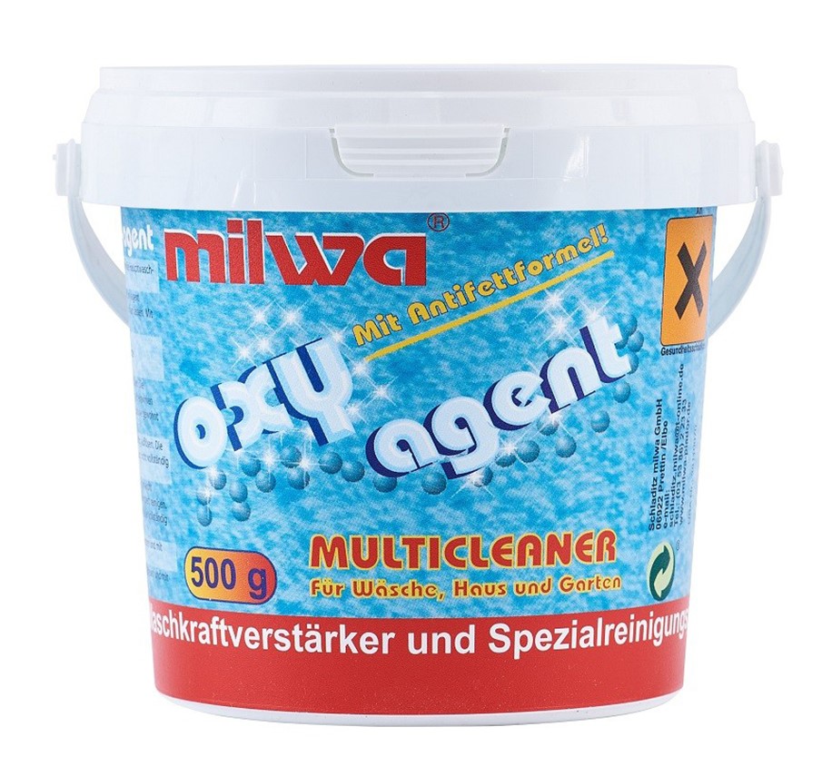 Универсальный пятновыводитель Milwa oxy agent 500 гр
