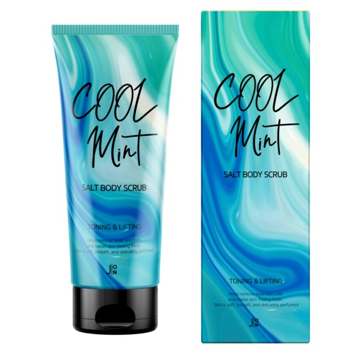 J:ON Скраб для тела подтягивающий. Cool mint salt body scrub, 250 гр.