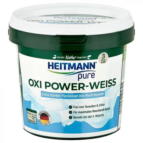 Пятновыводитель Heitmann Oxi Power WEISS, 500 гр/6