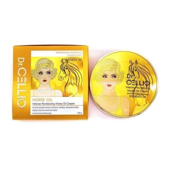 Интенсивный восстанавливающий крем для лица Dr. CELLIO c лошадиным жиром (для всех типов кожи),100 г