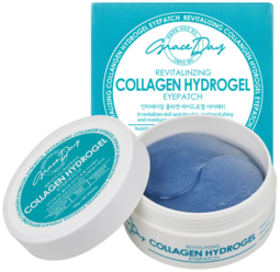 Патчи гидрогелевые GRACE DAY с коллагеном для питания и восстановления кожи вокруг глаз, для всех типов кожи, 60 шт.