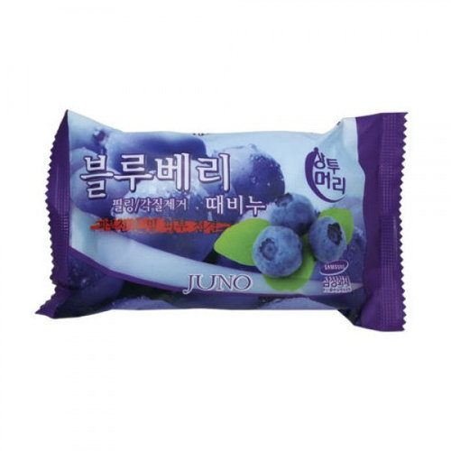 Косметическое мыло-пилинг JUNO (ягода Асаи) 150 гр