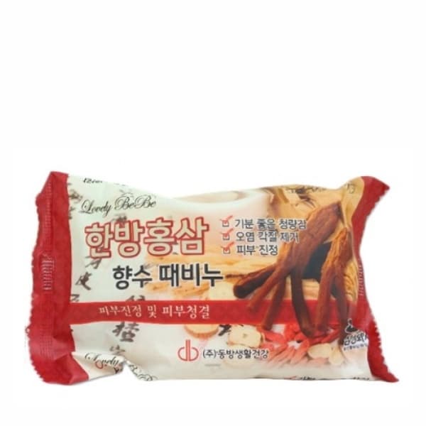 Косметическое ароматное мыло-пилинг JUNO (красный женьшень) 120 г