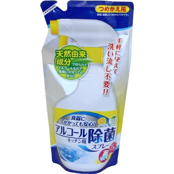 Спрей для кухни MITSUEI с антибактериальным эффектом (сменная упаковка) 350 мл