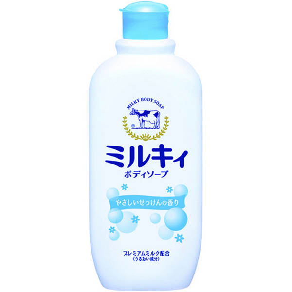 Молочное увлажняющее жидкое мыло для тела COW с ароматом цветочного мыла &quot;Milky Body Soap&quot;, 300 мл