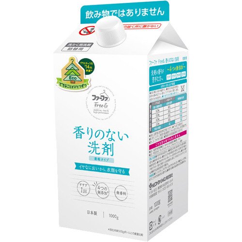 Гель для стирки NISSAN FAFA антибактериальное без запаха, 1000 г