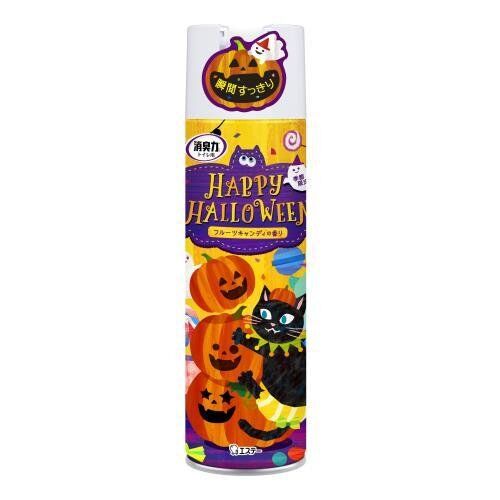 Освежитель воздуха ST для туалета &quot;SHOSHU RIKI&quot; (аэрозоль для туалета с антибактериальным эффектом «Мистические конфеты») 330 мл