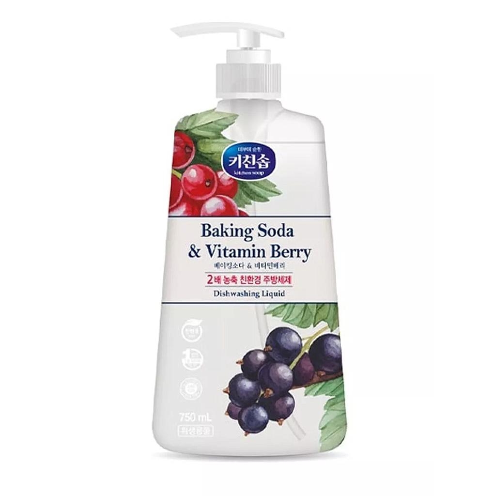 Средство для мытья посуды MUKUNGHWA, детских бутылочек, овощей и фруктов (c ароматом ягод) 750 мл