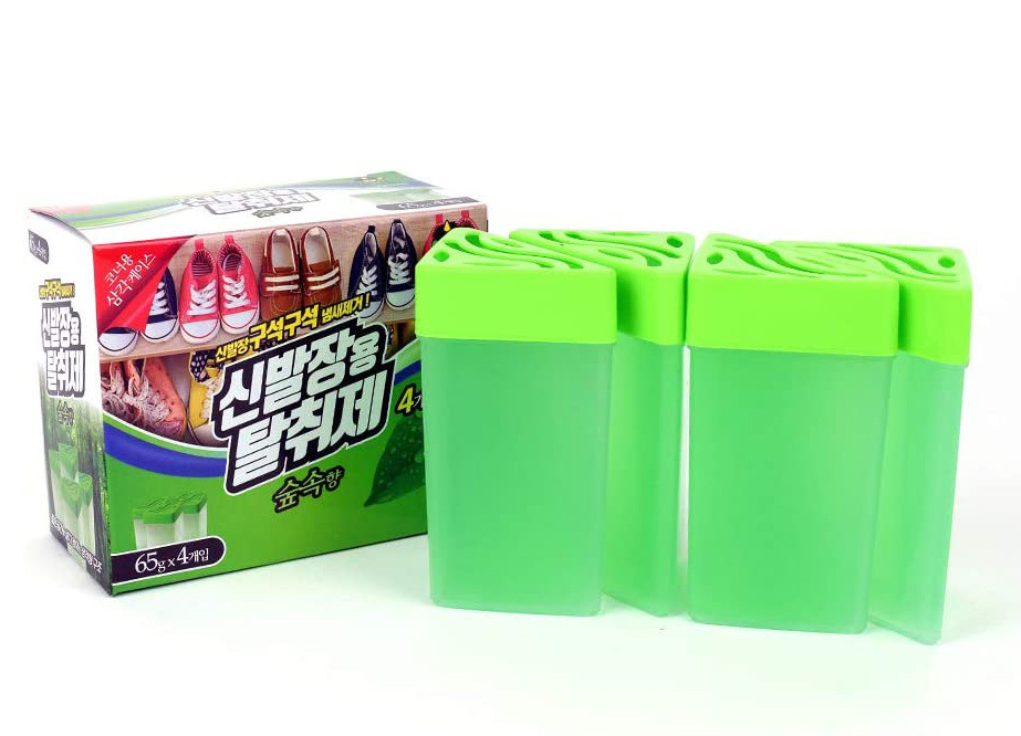 Средство против запаха Sandokkaebi (для полки обувного шкафа, аромат леса) 65 г х 4 шт.