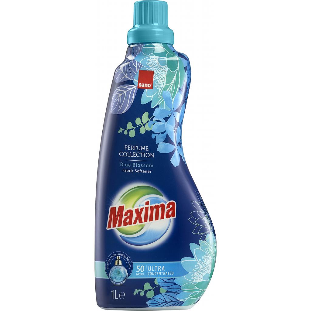 Кондиционер для белья SANO Maxima Ultra Синее цветение, 1 л
