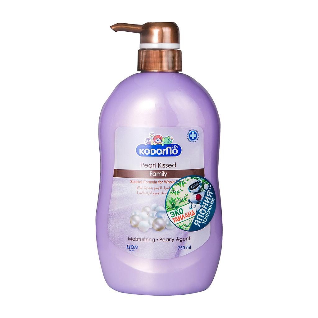 Крем-гель для душа LionThailand Жемчужный поцелуй, 750 мл