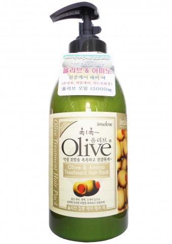 Кондиционер-маска OLIVE с экстрактом оливы и аминокислотами для всех типов волос 1 л