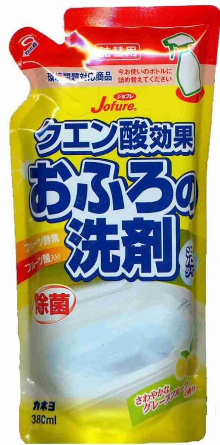 Пена-спрей чистящая Kaneyo Jofure для ванны, сменная упаковка, 380 мл