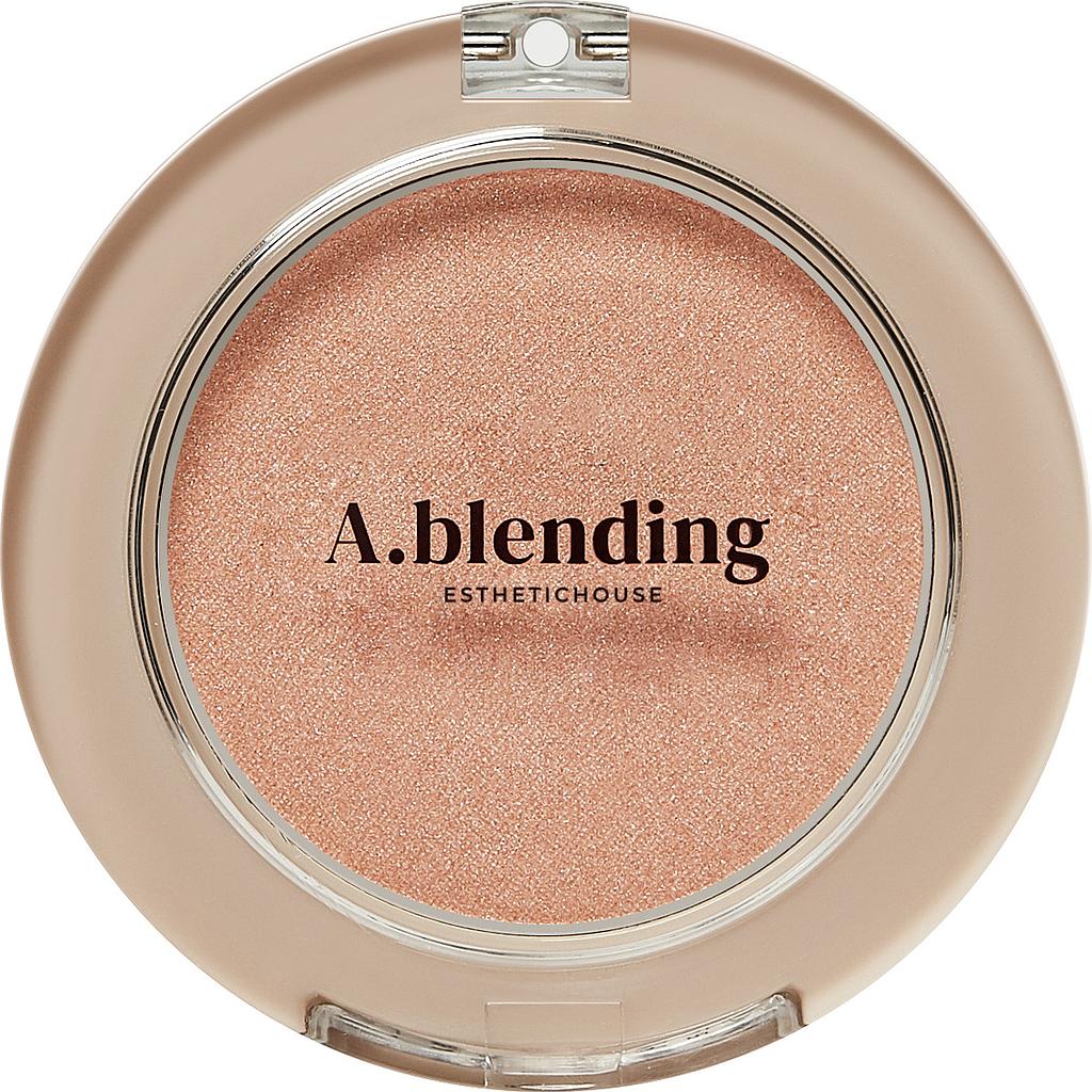 Esthetic House Хайлайтер для сияния лица "Бронзовое сияние" A.blending illuminating highlighter 02 Glow bronze