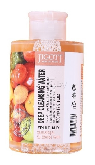 Жидкость для снятия макияжа JIGOTT ФРУКТОВЫЙ МИКС, 530 мл