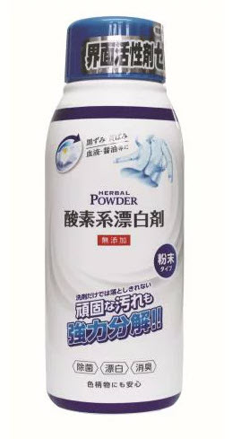 Кислородный отбеливатель Mitsuei для удаления стойких загрязнений (для одежды, посуды, барабана стиральной машины) 500 гр